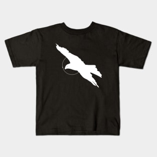 Geometric Crow Kids T-Shirt